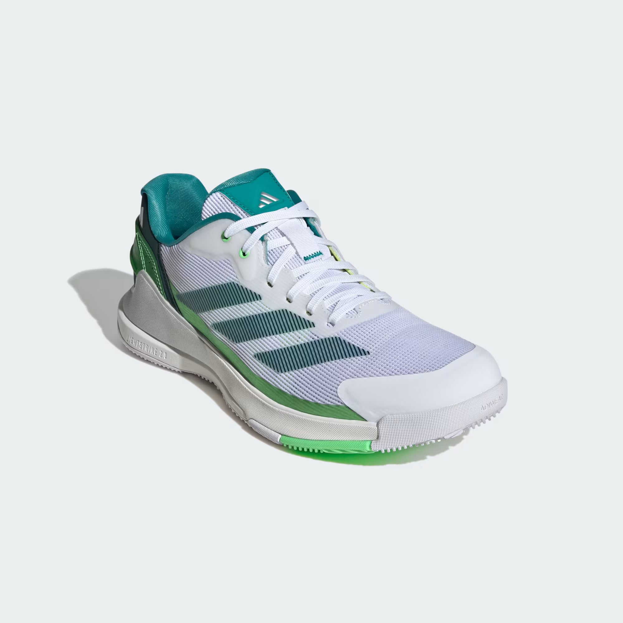 adidas Crazyquick LS Padelschuh Herren – Weiß/Grün