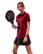 Royal Padel Polo Damen weinrot