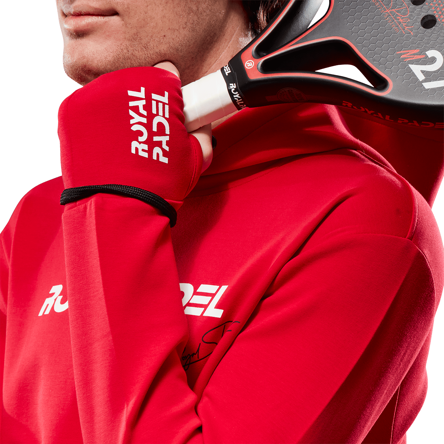 Royal Padel Hoodie rot