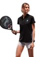 Royal Padel Polo Damen schwarz