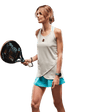 Royal Padel Top Damen grau