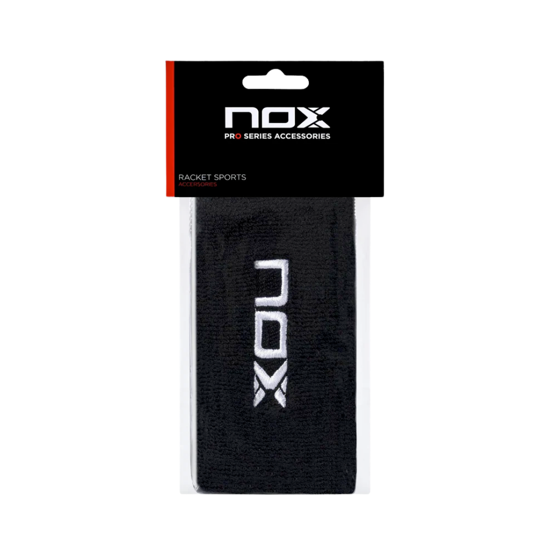 NOX Schweißband XL schwarz