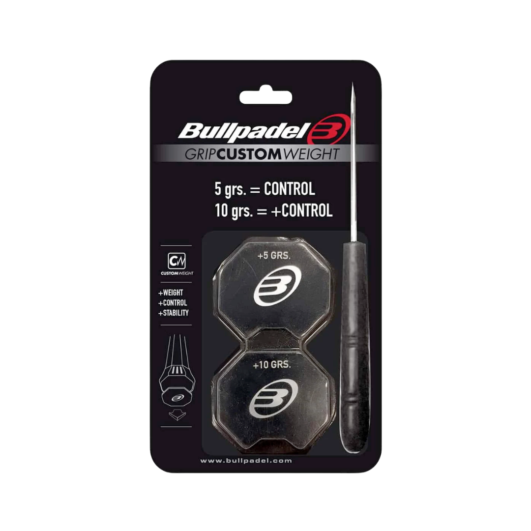 Bullpadel Grip Custom Weight Schlägergewichte - schwarz