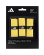 adidas PADEL OVERGRIP 3er Pack - Gelb