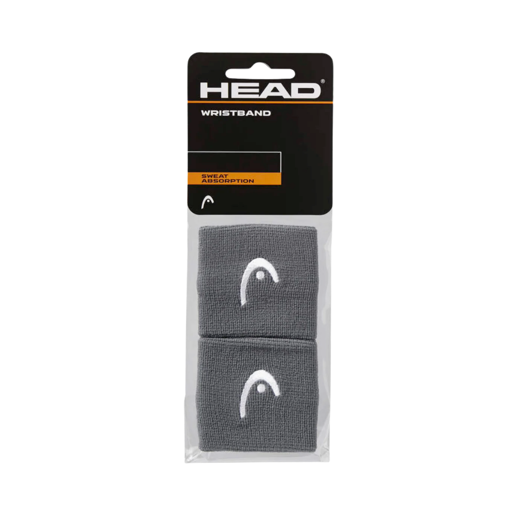 HEAD Schweißband klein Grau
