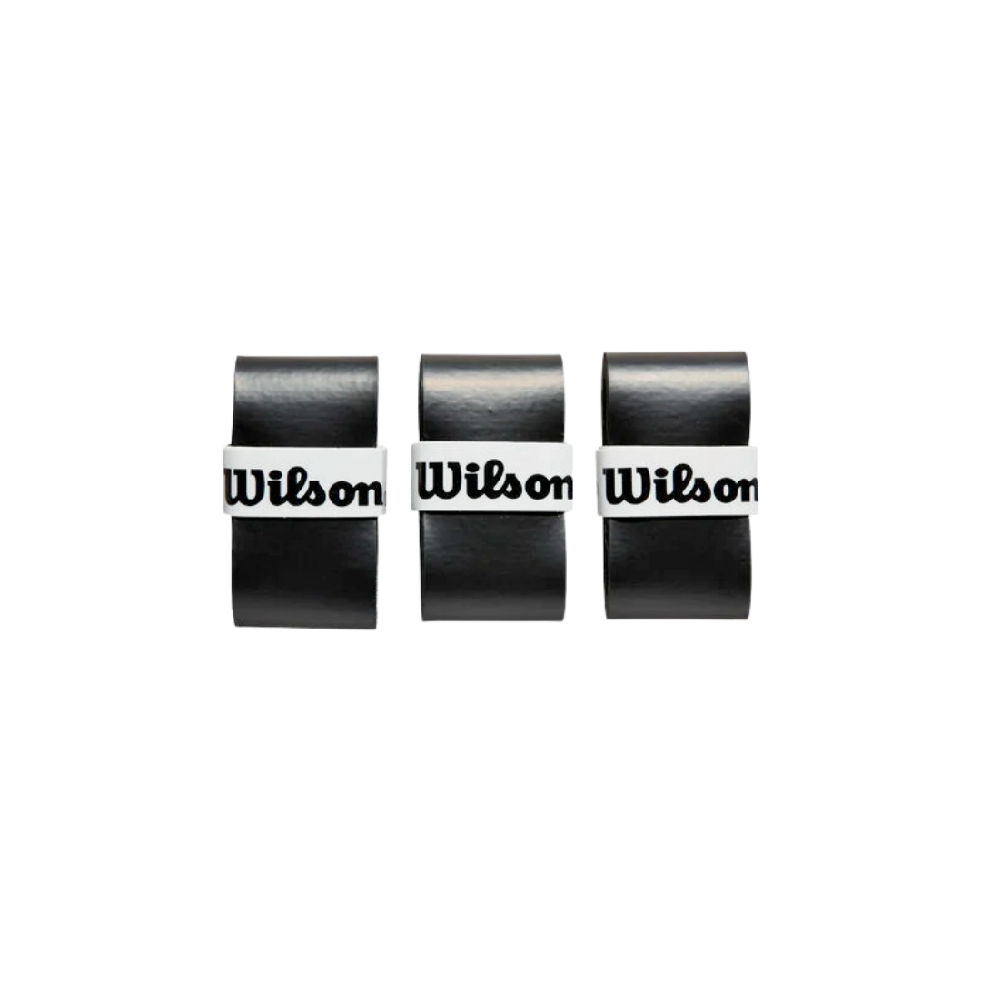 Wilson Profile Overgrip 3er Pack – Schwarz