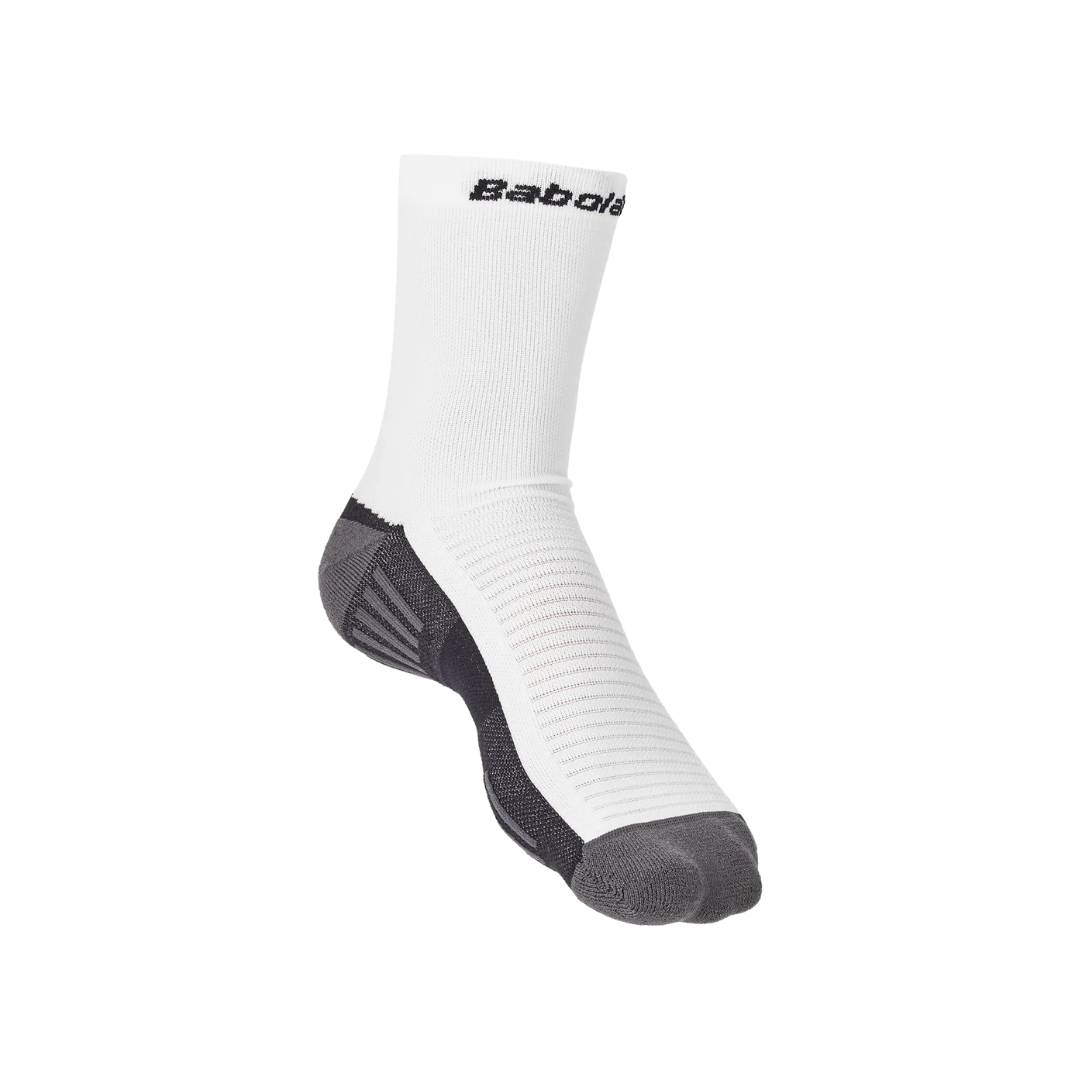 Babolat Padel Crew Socken weiß/schwarz