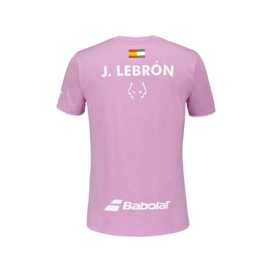 Babolat Crew Neck Tee Lebron Pink