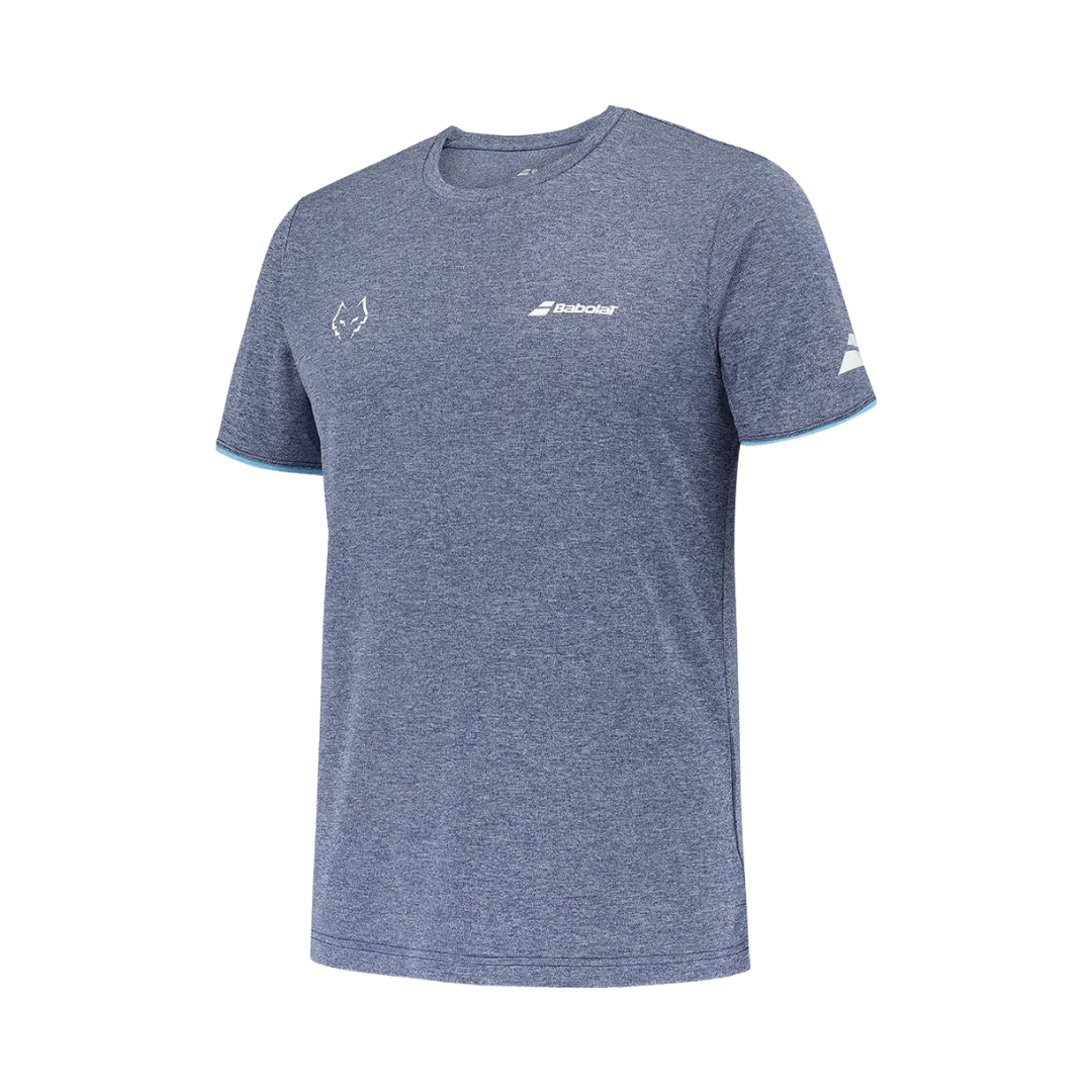 Babolat Crew Neck Tee Lebron Blau
