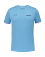 Babolat Crew Neck Tee Lebron Cyan Blau