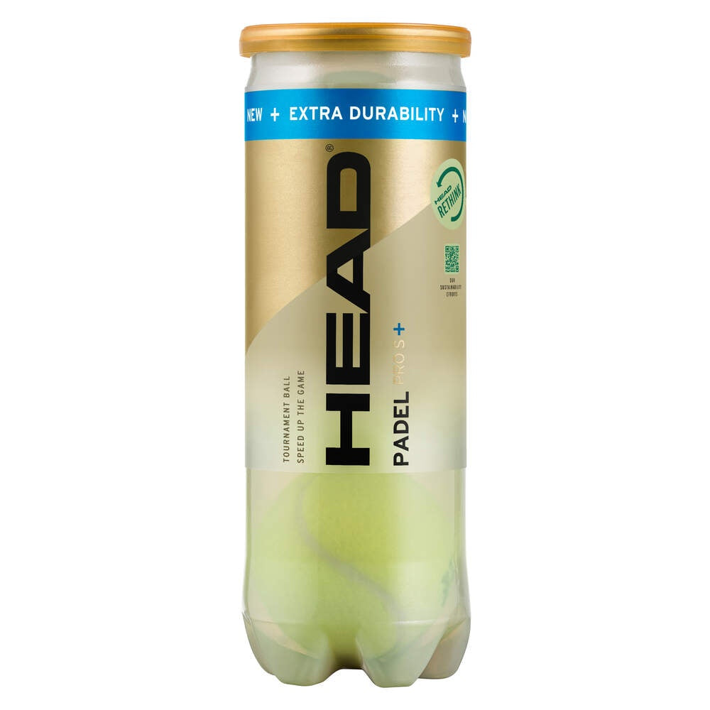 HEAD PADEL PRO S + 3er Dose Padelbälle