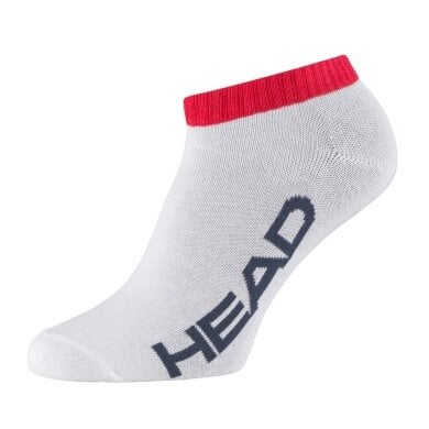 HEAD Socken Sneacker Weiß/Rot
