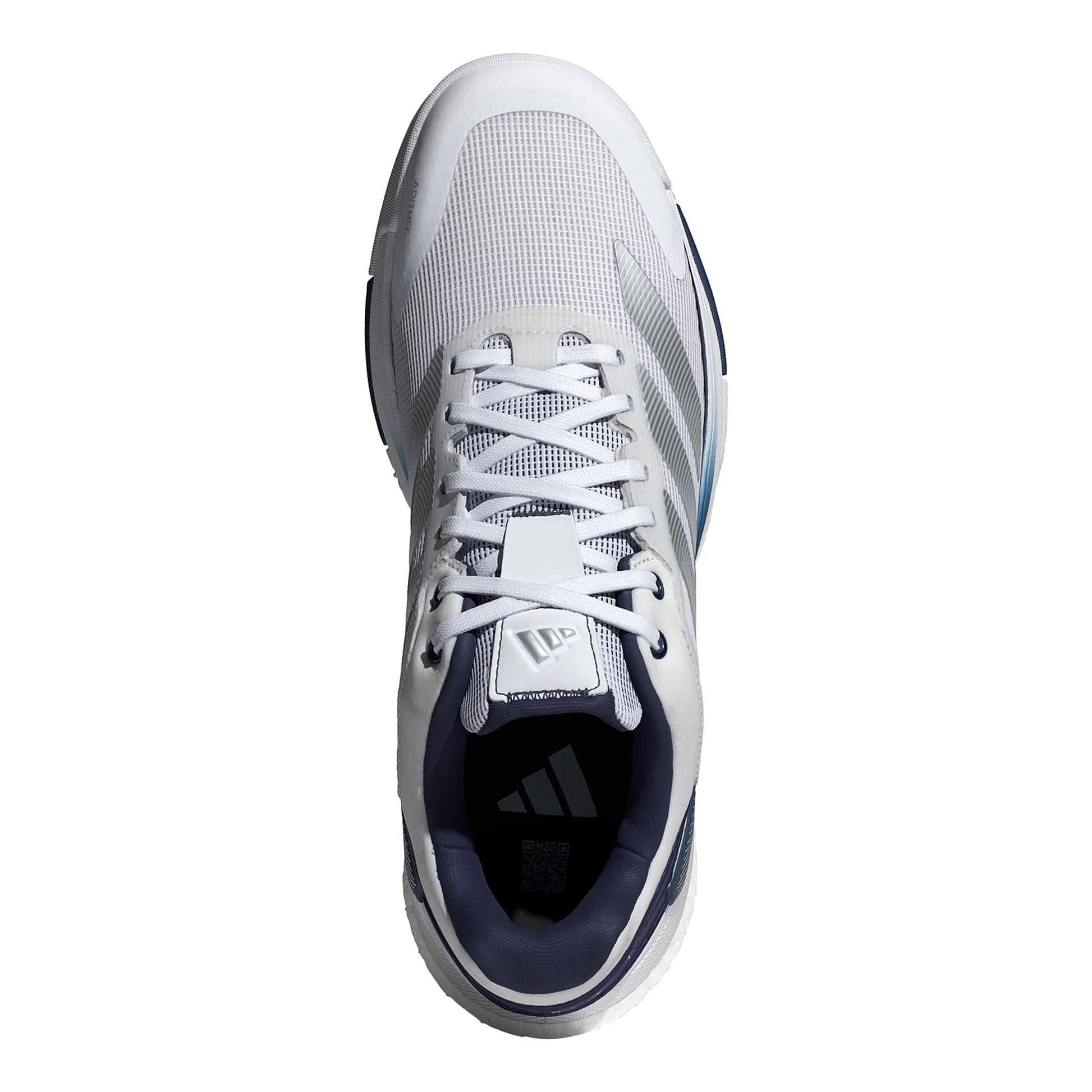 adidas Crazyquick Boost Padelschuh Weiß/Blau