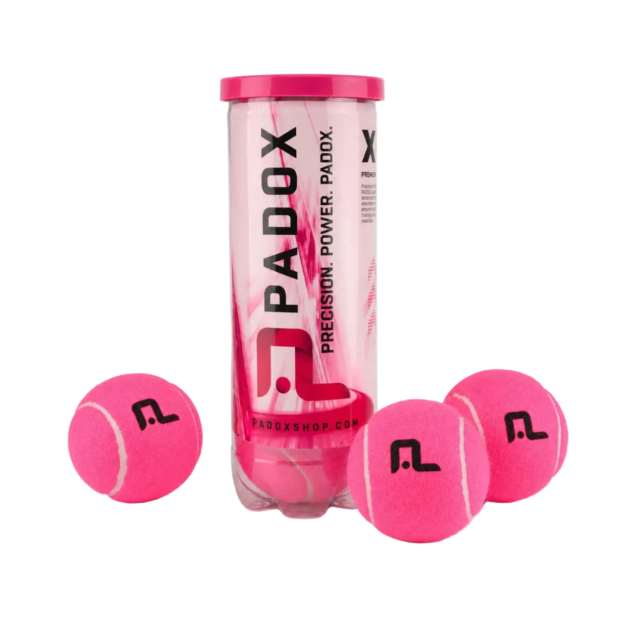 Padox Premium Padelbälle Pink