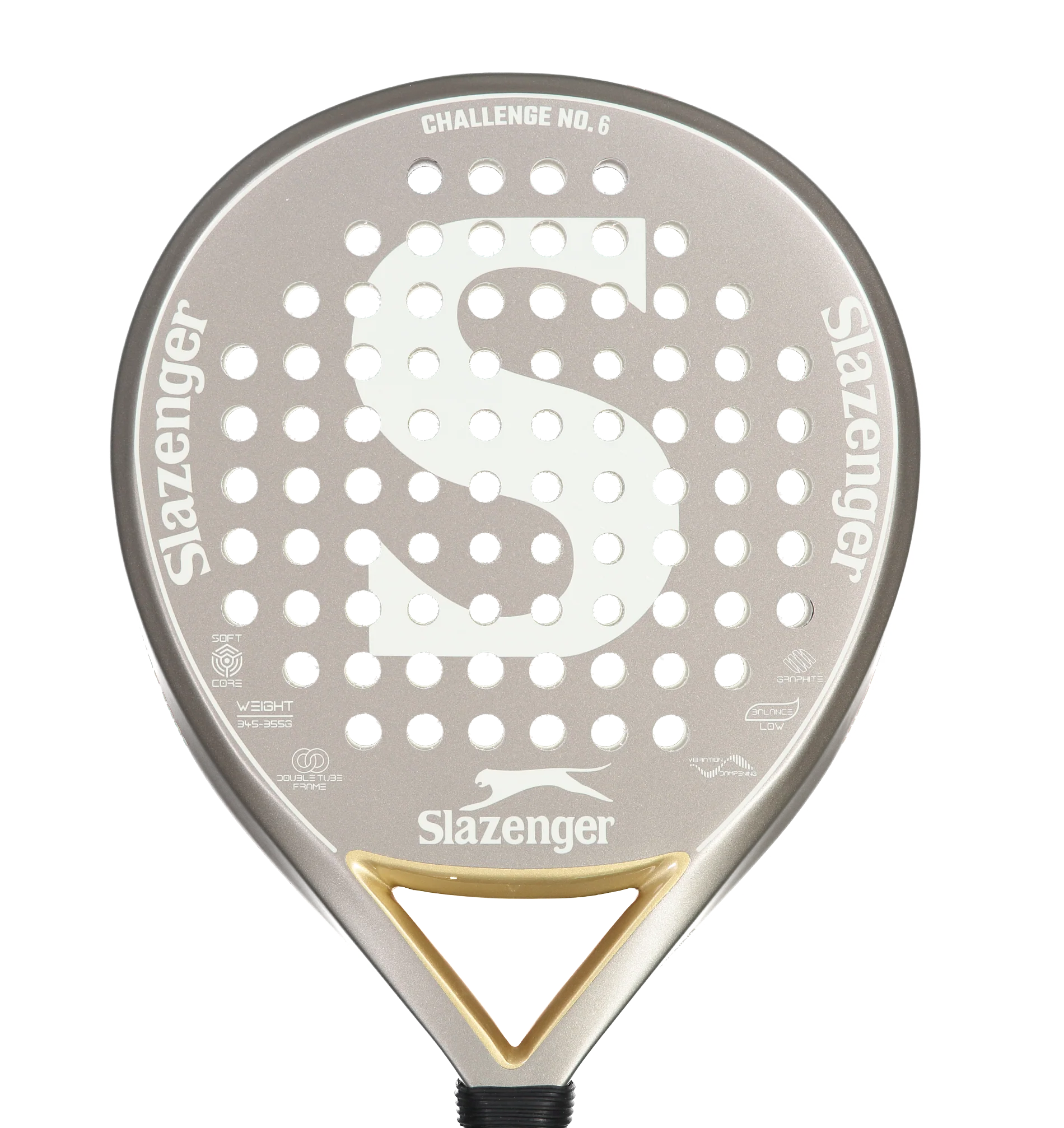 Slazenger Challenge No.6 Padel Racket Silver 2024 NEW