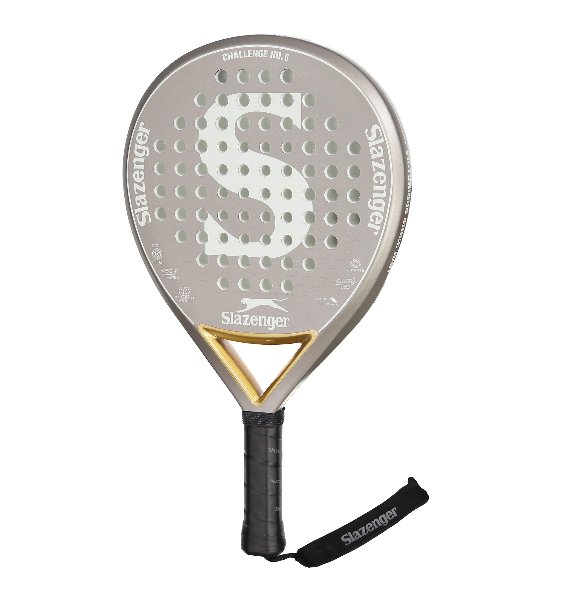 Slazenger Challenge No.6 Padel Racket Silver 2024 NEW