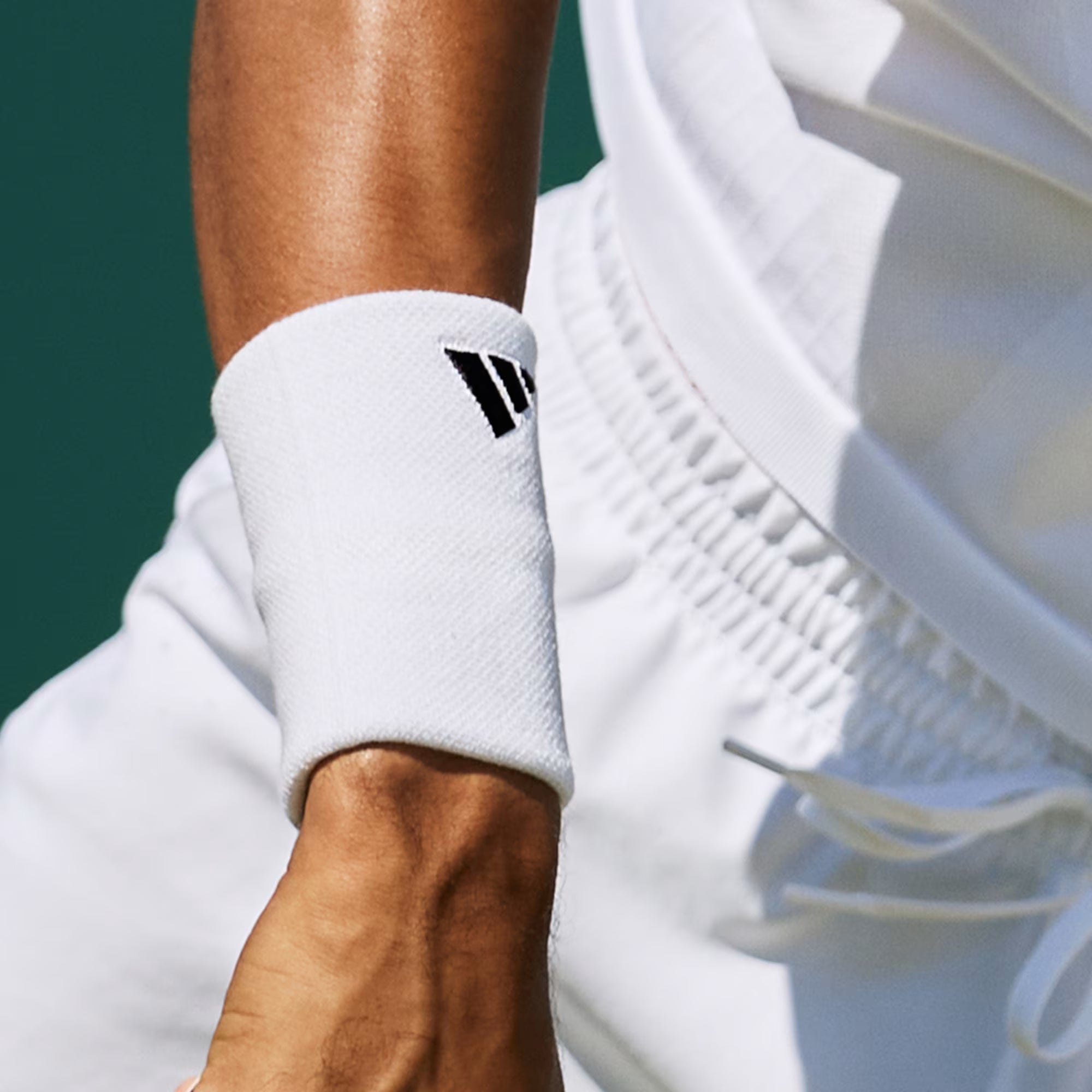 ADIDAS Schweißband 2 er Pack XL weiß