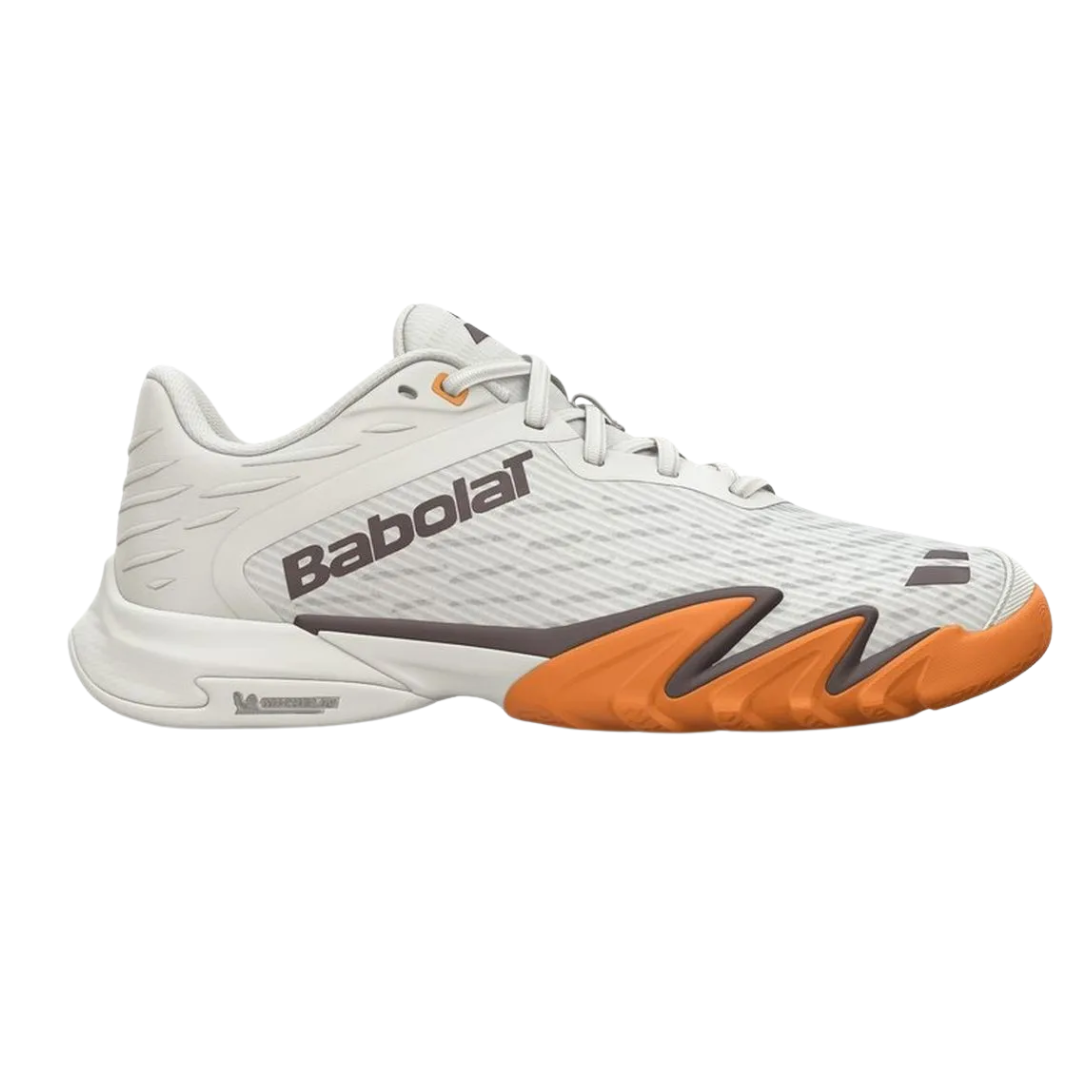 Babolat Jet Premura 3 Padelschuh Herren creme/orange