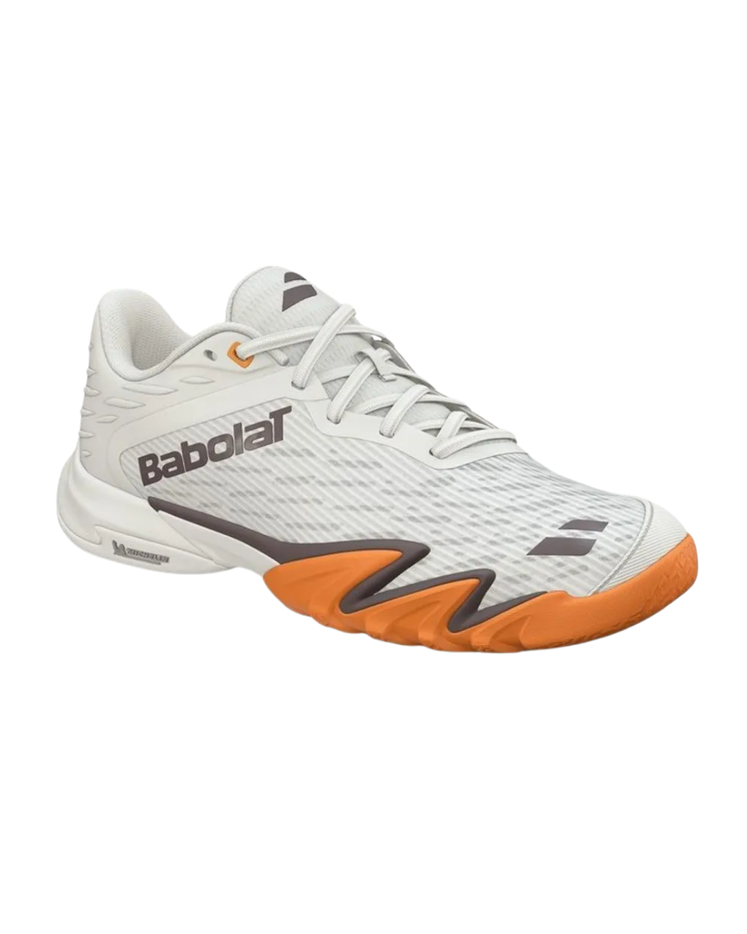 Babolat Jet Premura 3 Padelschuh Herren creme/orange