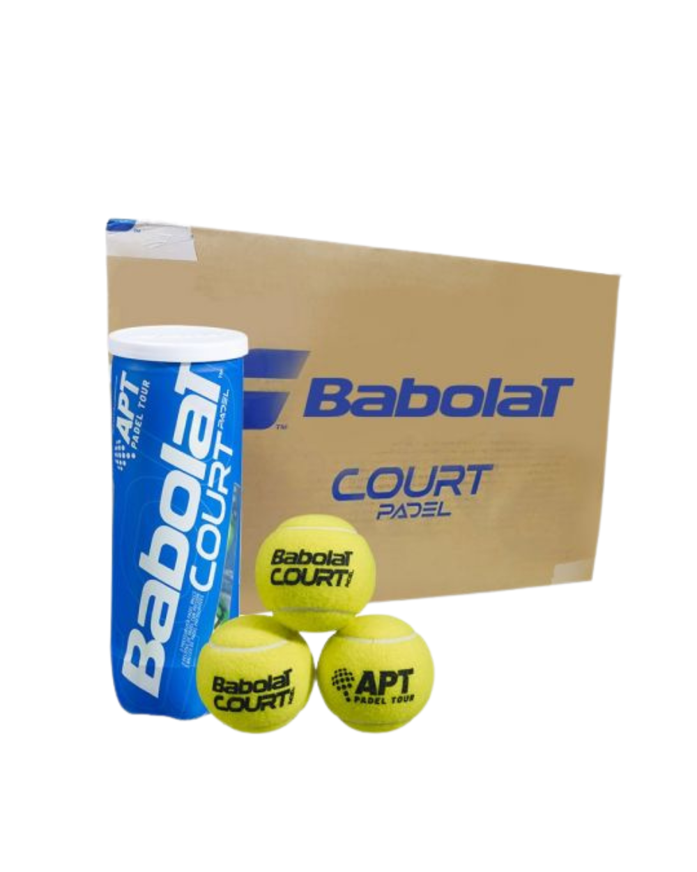 Babolat COURT Ballkiste (24 Dosen)