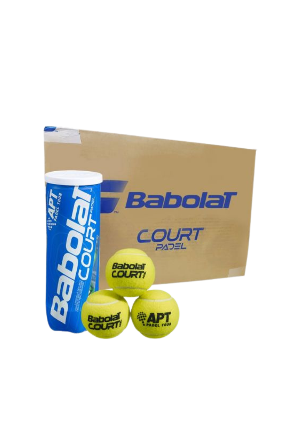 Babolat COURT Kiste (24 Dosen) Padelbälle