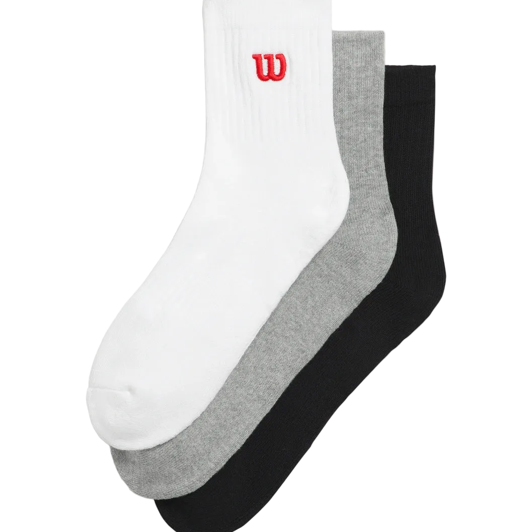 Wilson Quarter Top Socks 3er-Pack Multi