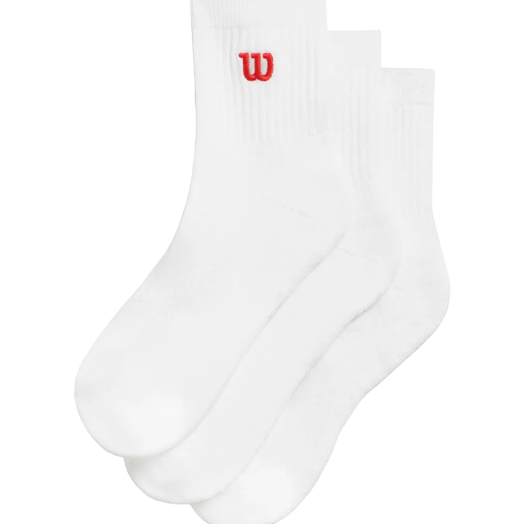 Wilson Quarter Top Socks 3er-Pack