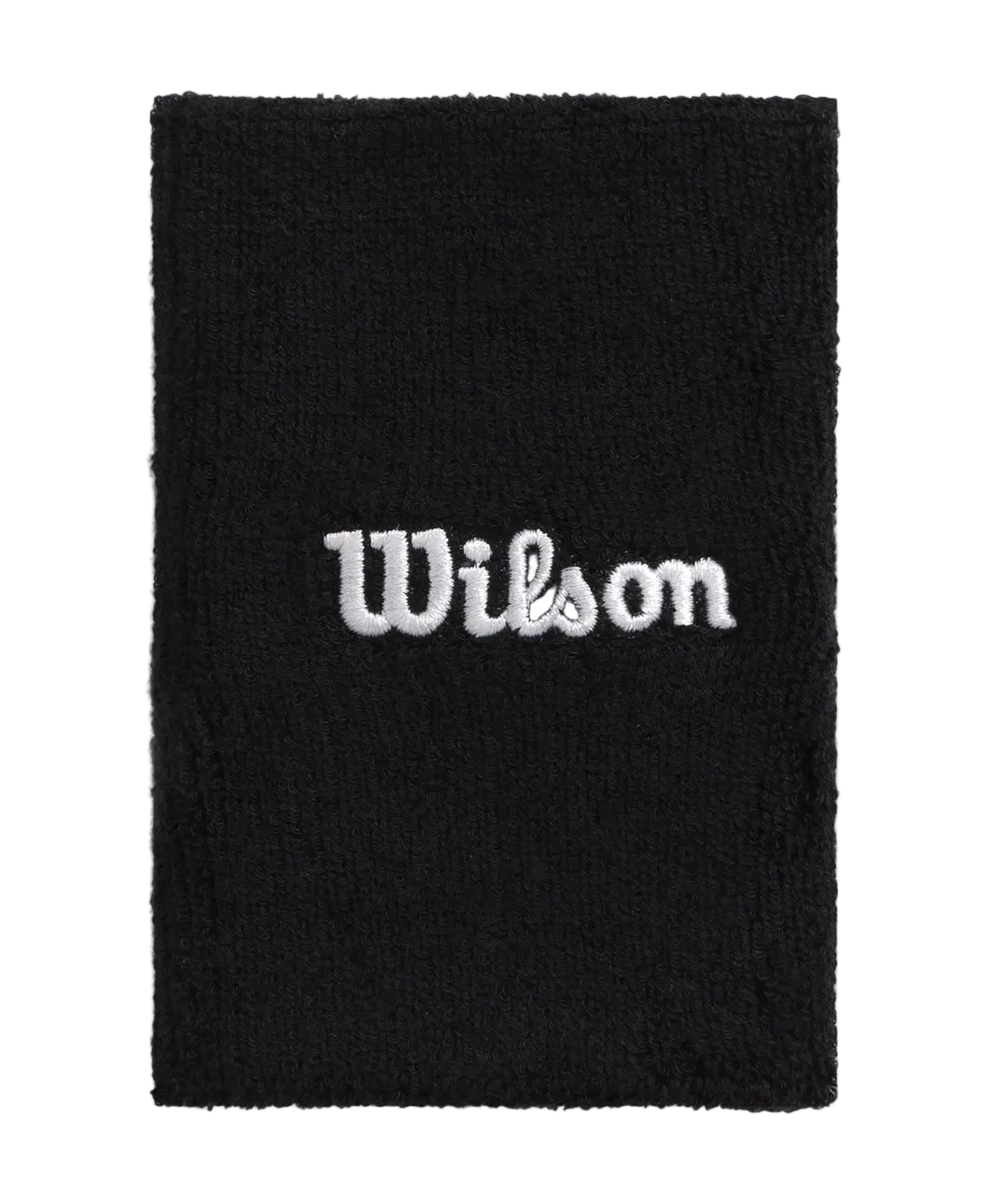 Wilson Wide Terry Schweißband Schwarz