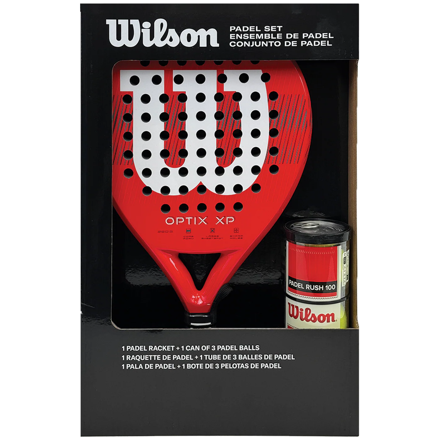 Wilson Optix XP Padel Set