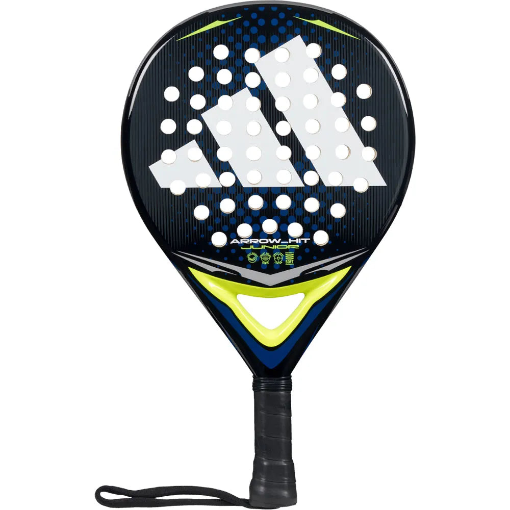 adidas Arrow Hit Junior White/Blue Padelschläger