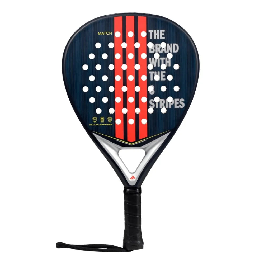 adidas Match 3.3 Black/Red padel racket