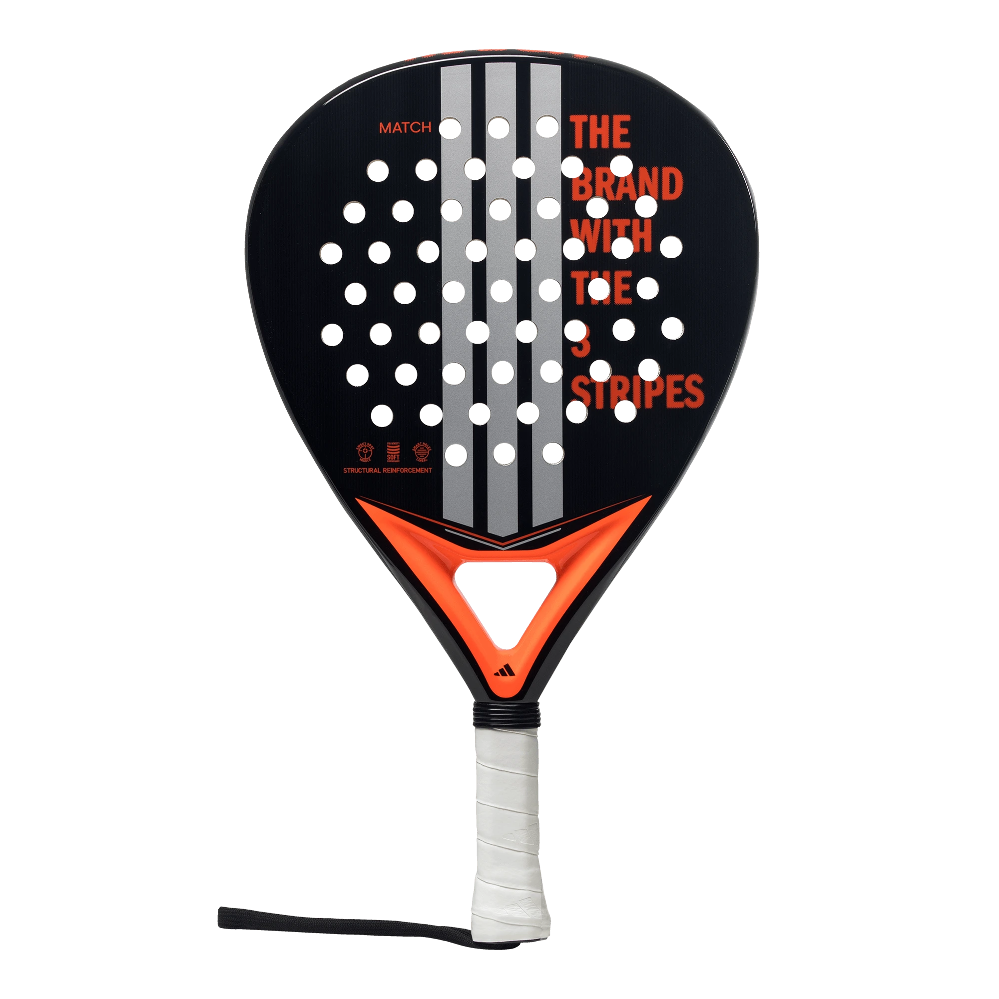 adidas Match 3.3 Black/Red padel racket