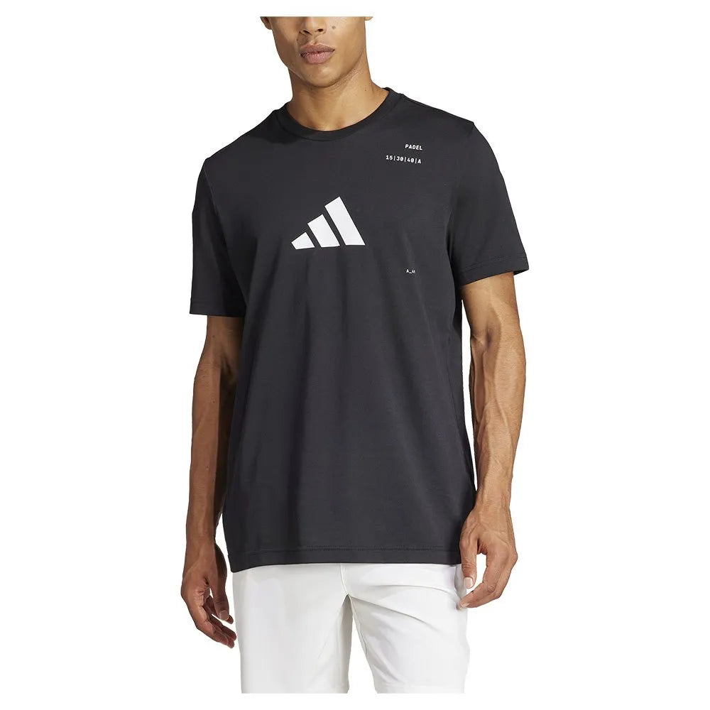 Adidas Padel T-Shirt Schwarz