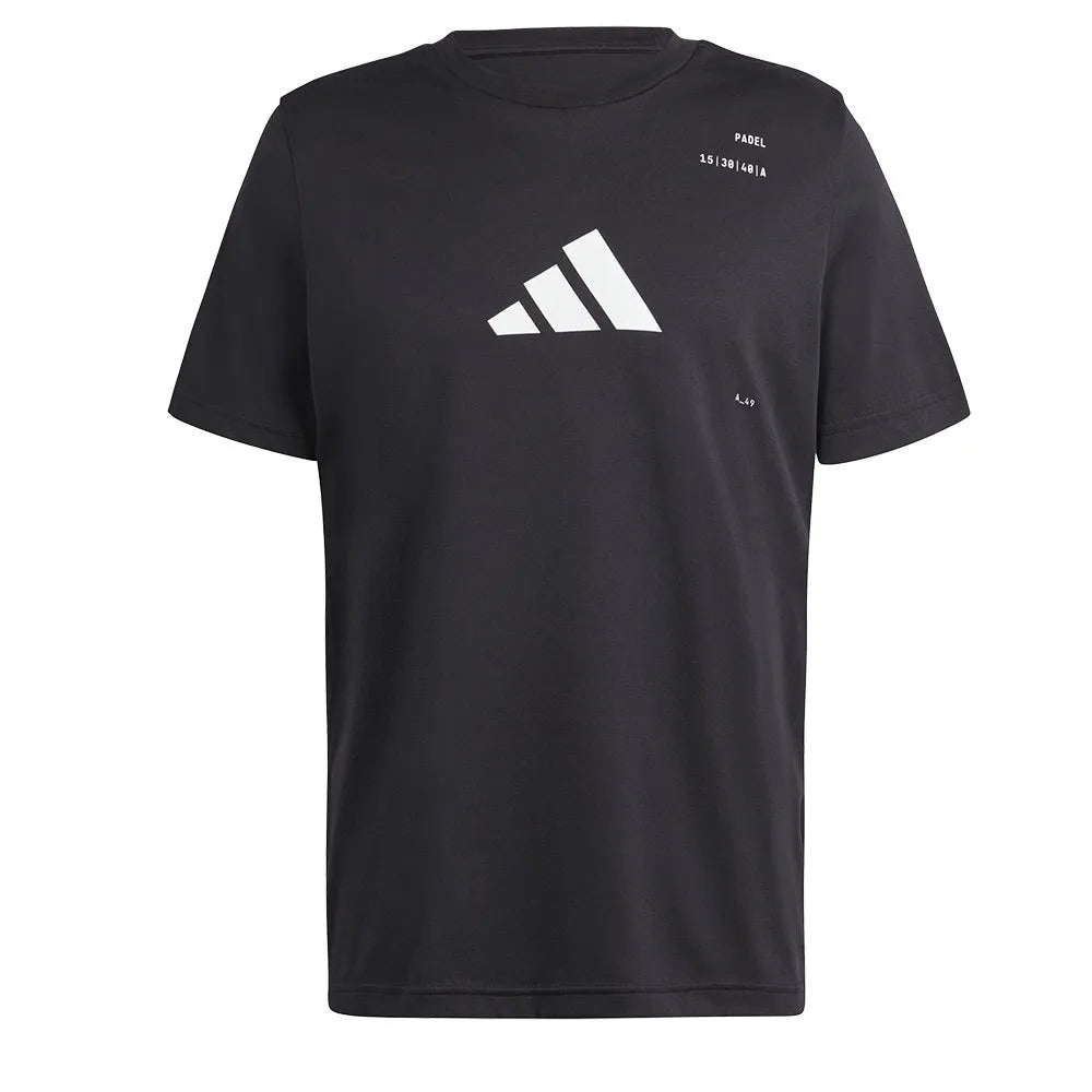 Adidas Padel T-Shirt Schwarz