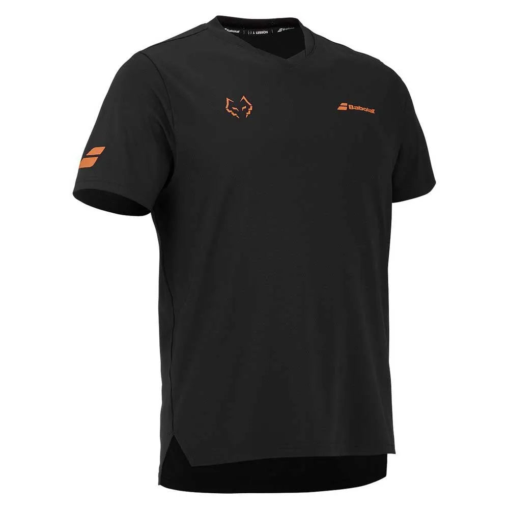 Babolat Crew Neck Tee Lebron Schwarz 26