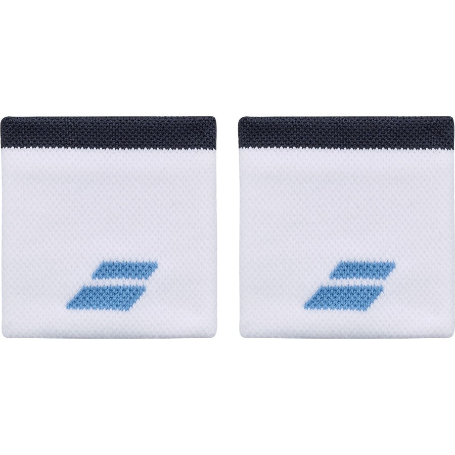 Babolat Logo Schweißband Weiß/Blau