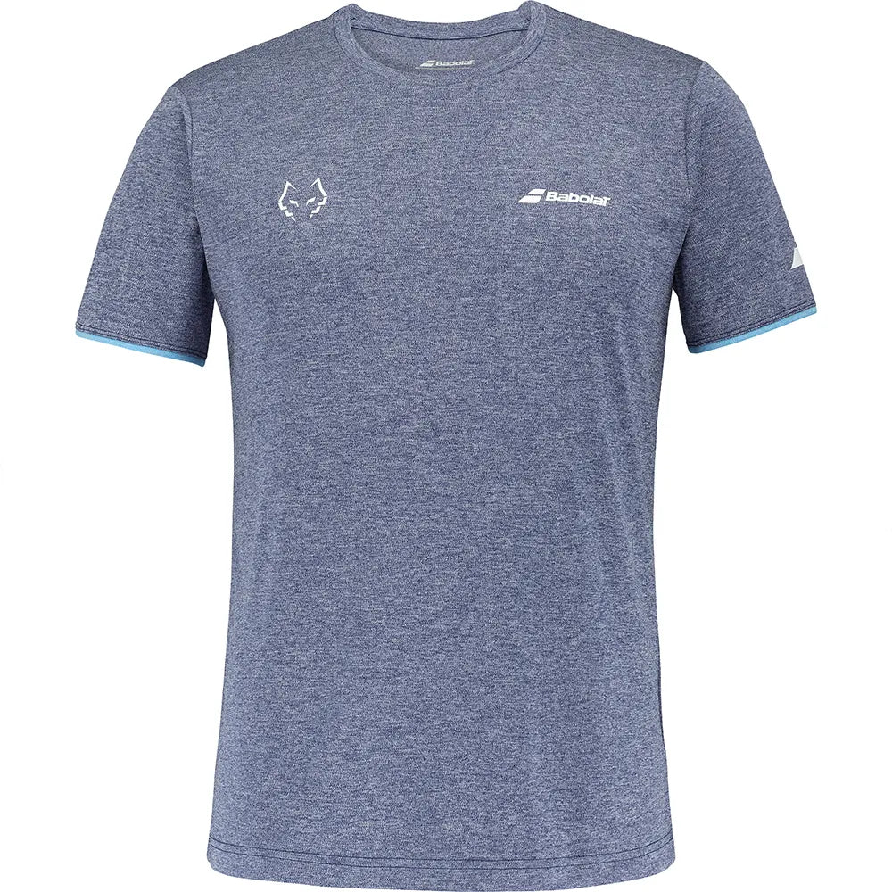 Babolat Crew Neck Tee Lebron  Blau