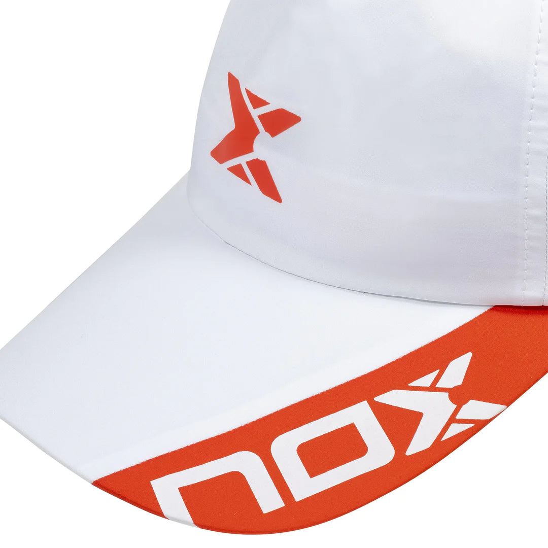 Nox Cap weiß rot