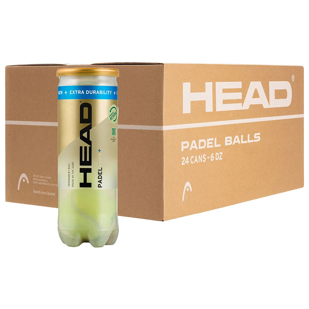 HEAD Padel Pro S +  Ballkiste (24 Dosen)