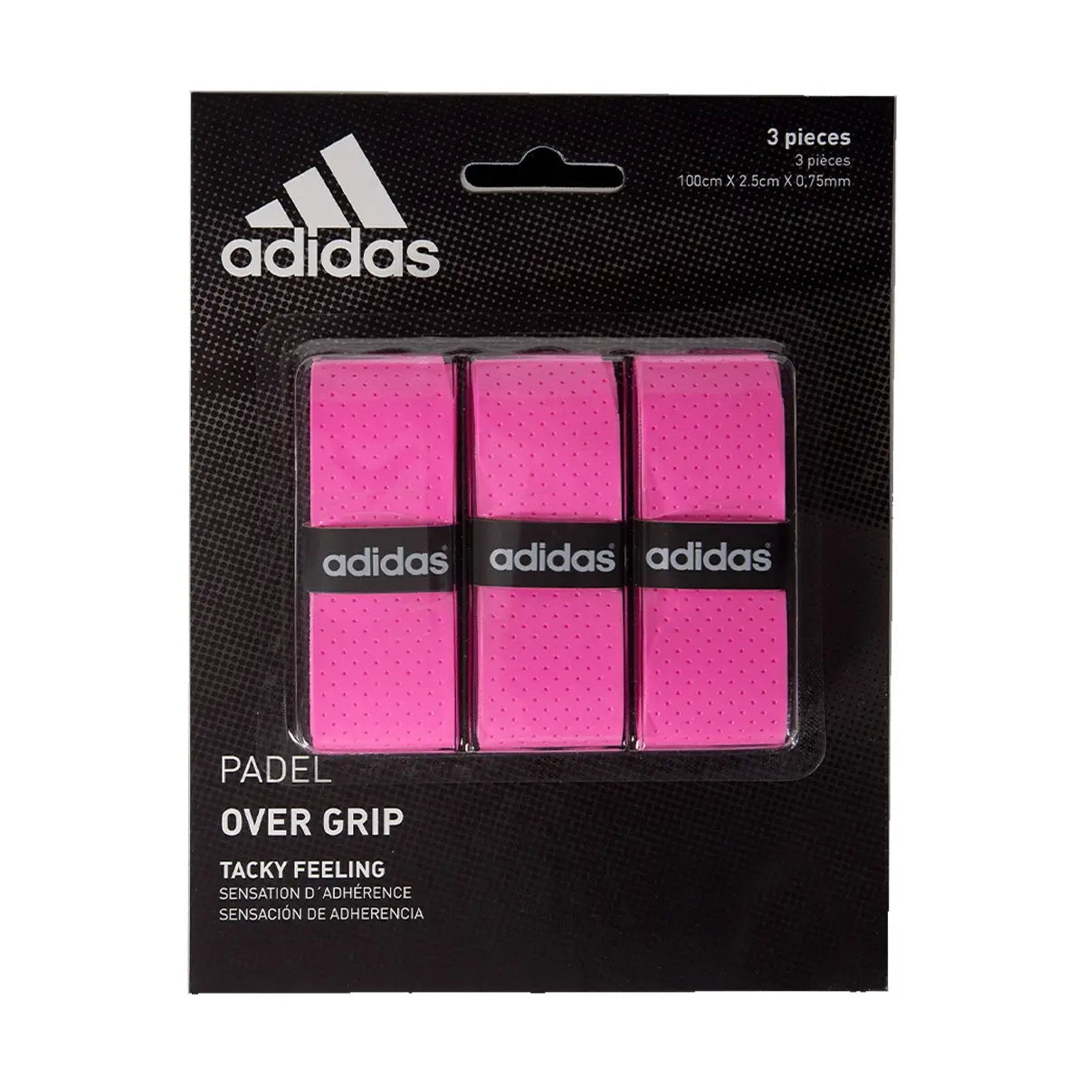 adidas PADEL OVERGRIP 3-Pack - White