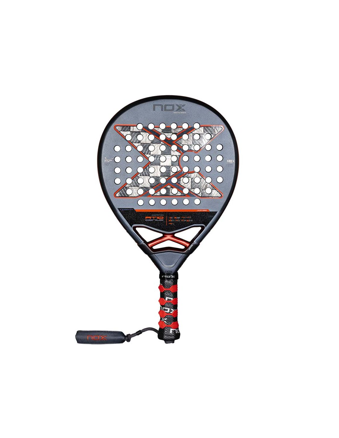 NOX AT10 Genius ATTACK 18K 2024 by Agustín Tapia padel racket