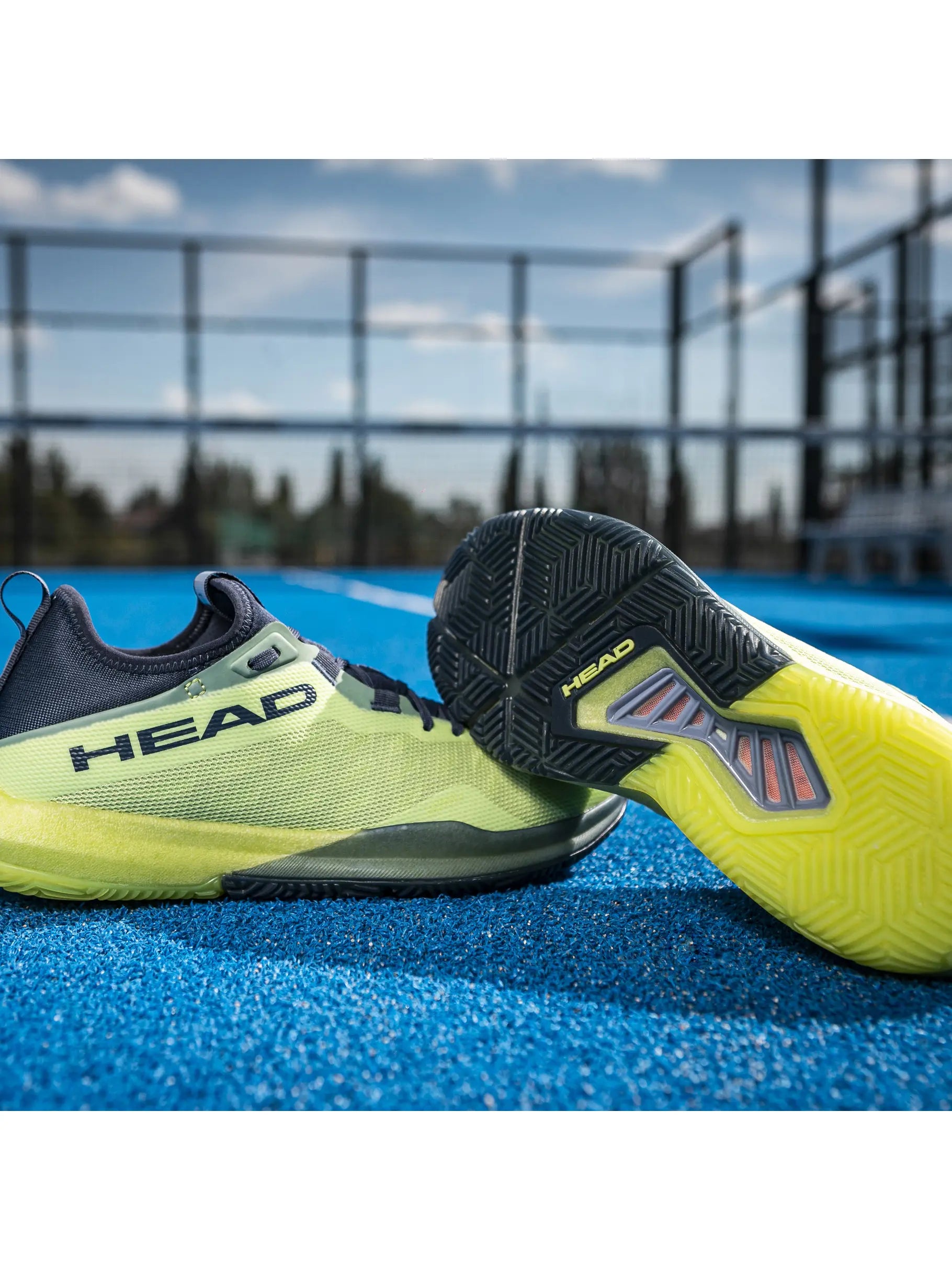 HEAD Motion Pro Padelschuh Lime-Navy
