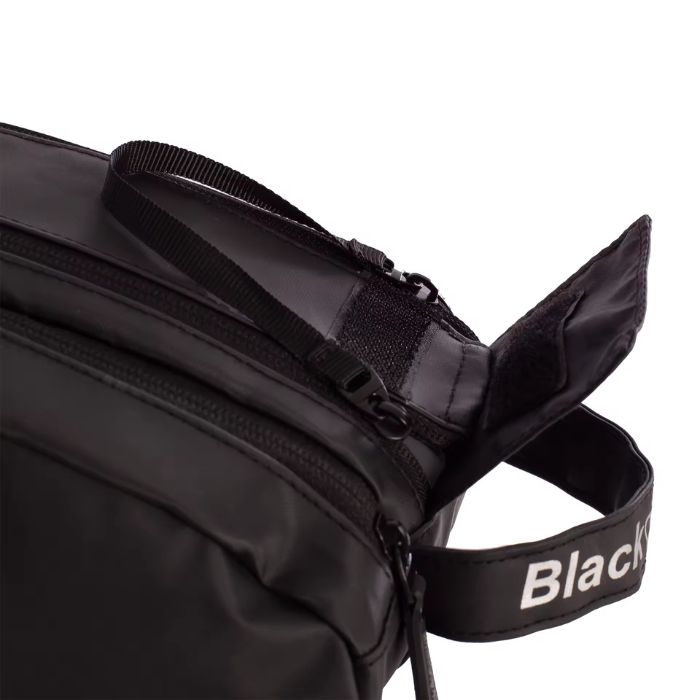 Black Crown toiletry bag