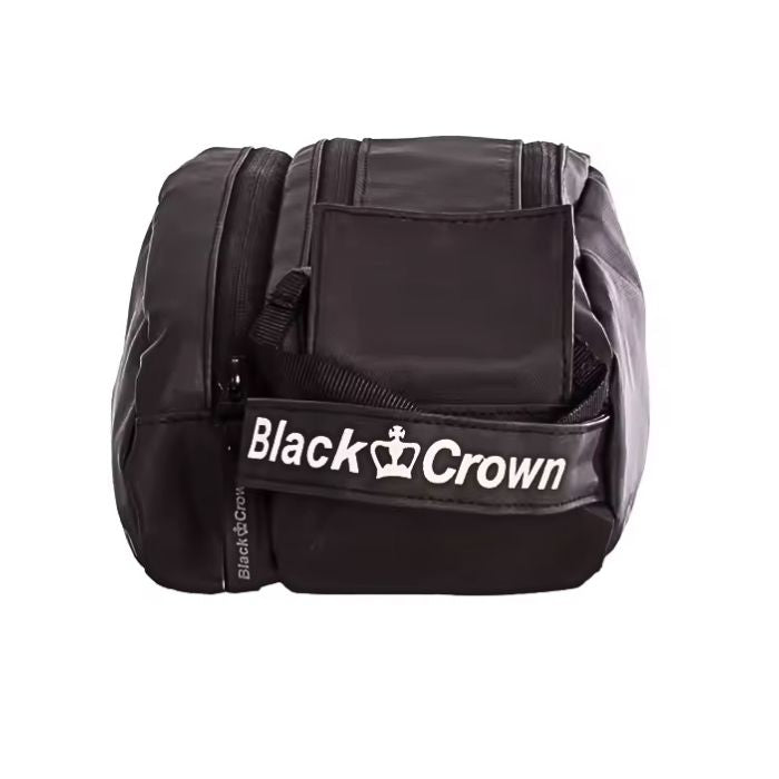 Black Crown toiletry bag