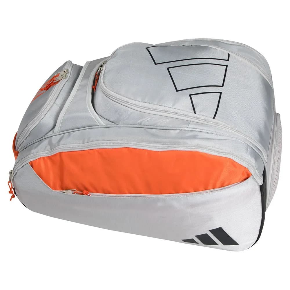 adidas Multigame 3.3 Padeltasche Silbergrau-Orange