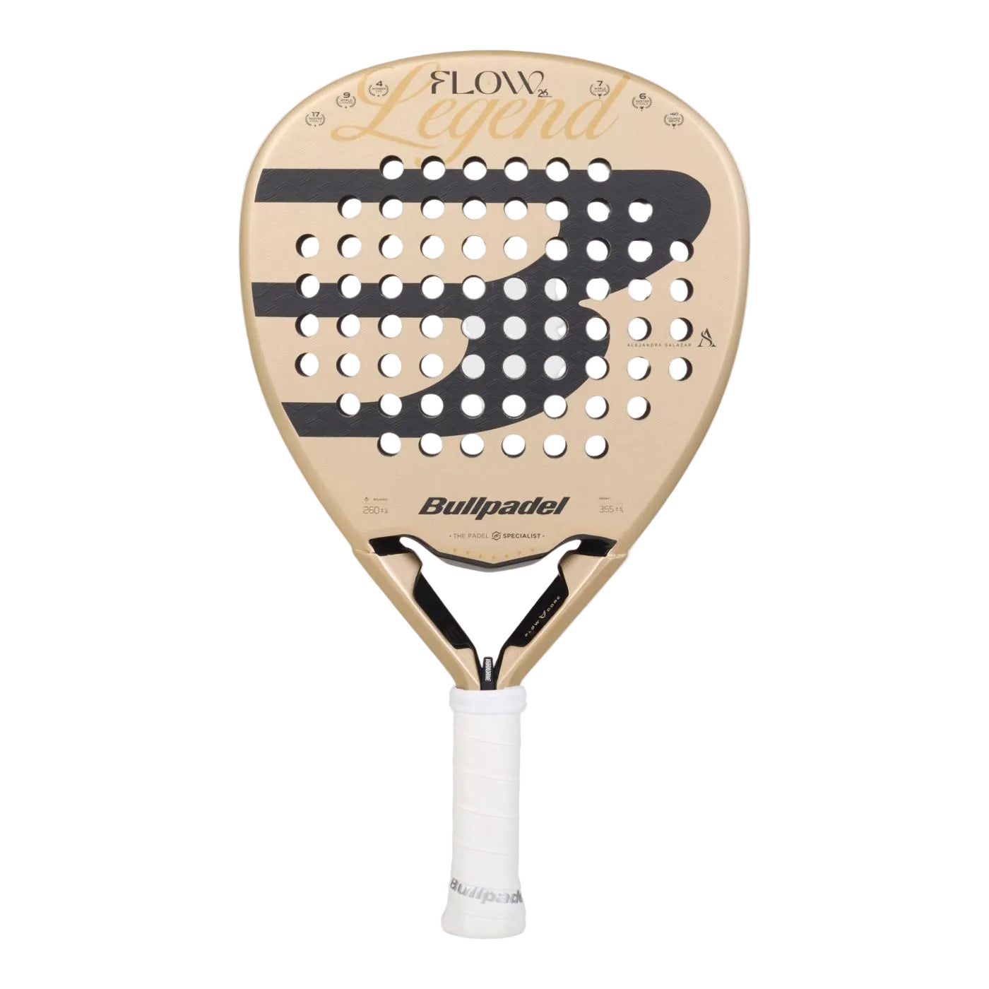 Bullpadel Flow Legend 2027 Padelschläger – Vorderansicht