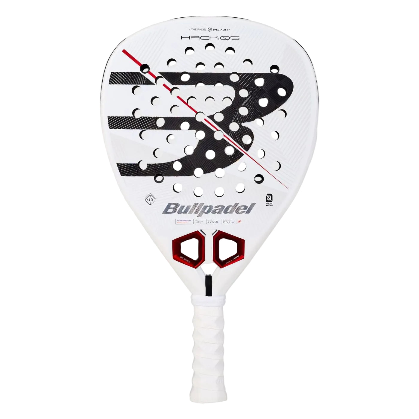 Bullpadel Hack 05 2027 Padelschläger in Diamantform – Vorderansicht