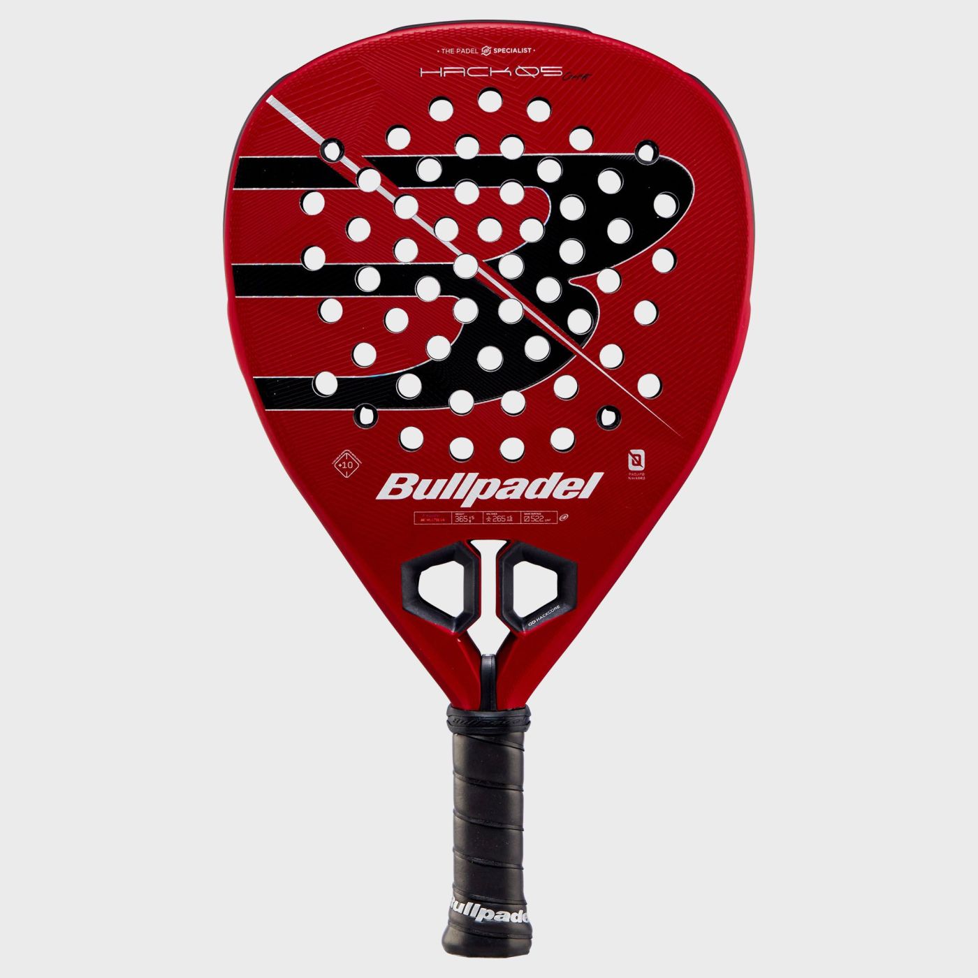Bullpadel Hack 05 Comfort 2027 Padelschläger in Diamantform – Vorderansicht
