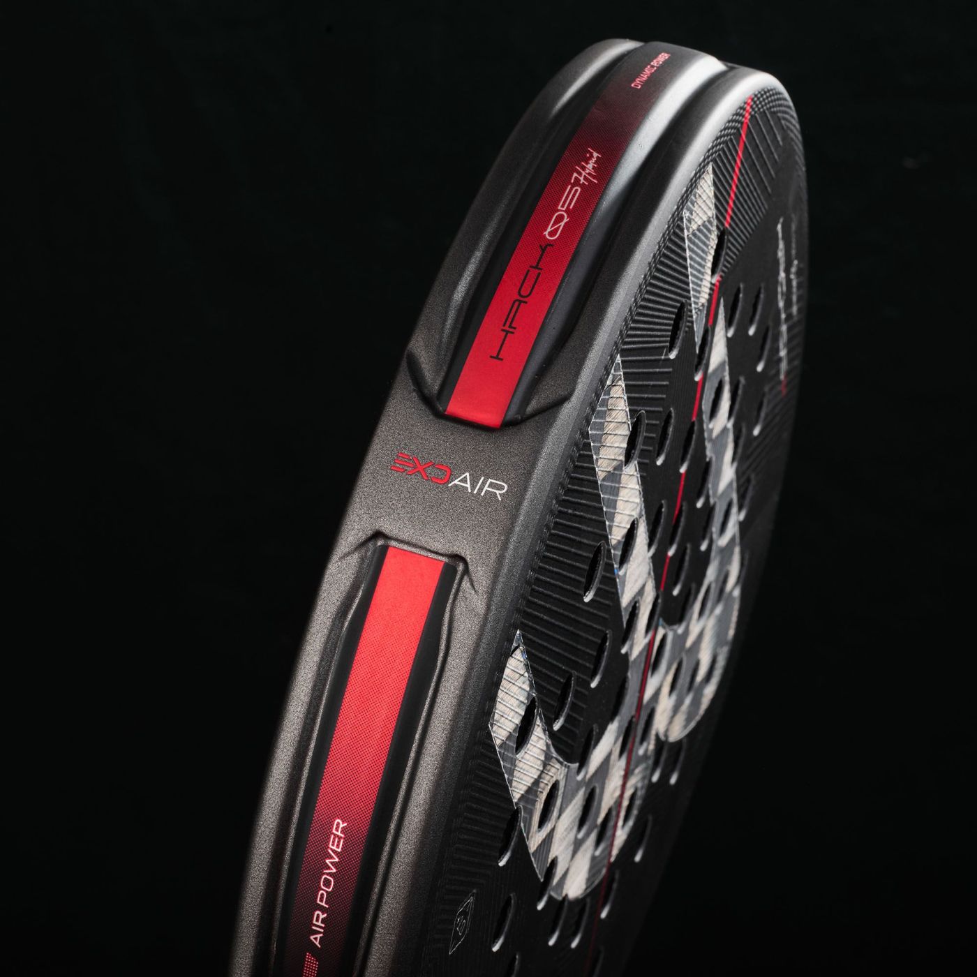 Bullpadel Hack 05 Hybrid 2027 – Seitenansicht Profil 38 mm