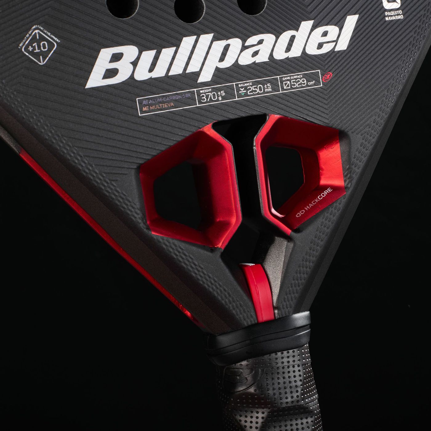 Bullpadel Hack 05 Hybrid 2027 – Griff mit Hesacore